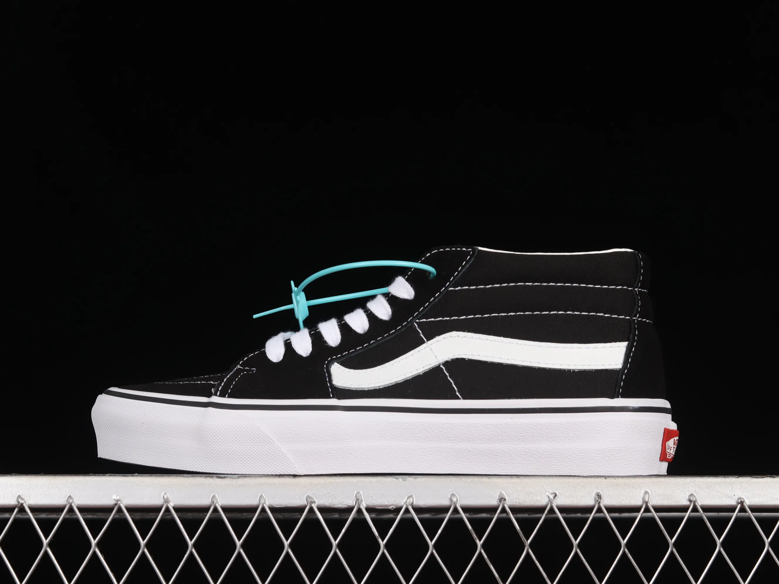 All categories Vans Vans series Vans Mid Vans China Vans SK8-Mid Vans classic black and white Chinese casual sneakers VN0A391F6BT